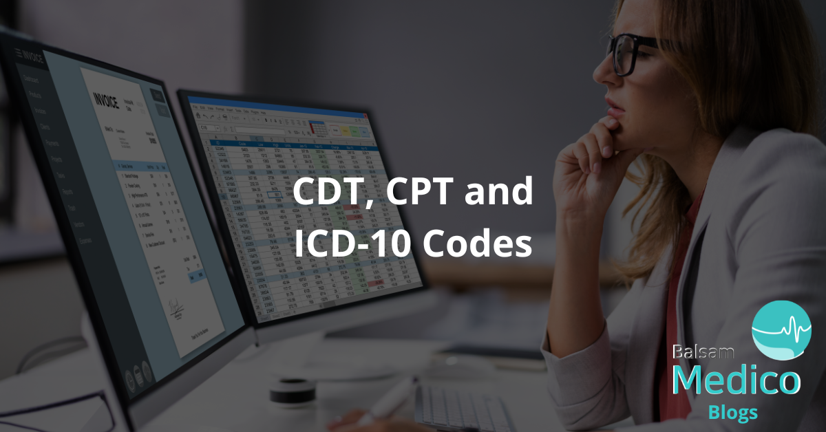Navigating CDT, CPT and ICD-10 Codes - Balsam Medico | Modern Clinic ...
