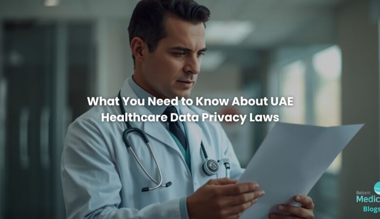 Doctor looking at patient file