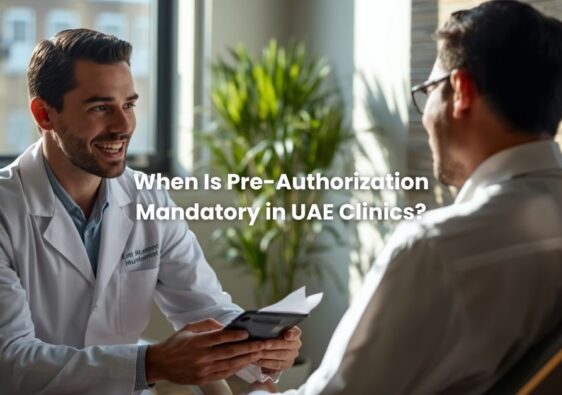 Doctor is discussing insurance details with the patient