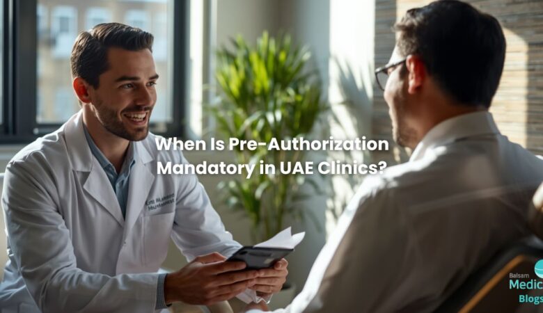 Doctor is discussing insurance details with the patient