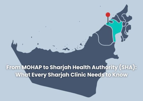 Sharjah on UAE map
