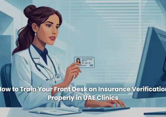 Entering patient insurance information for verification
