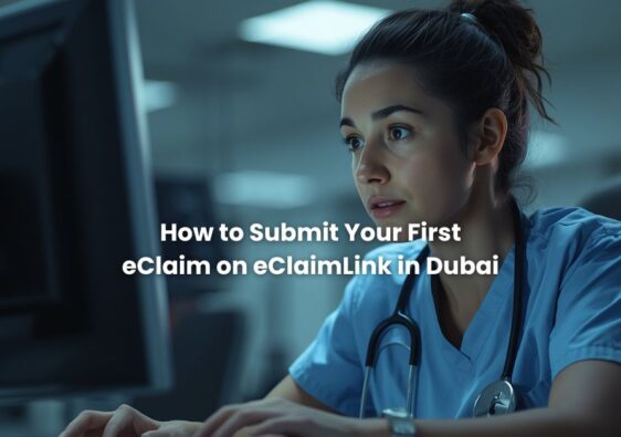 Insurance coordinator applying electronic claim through eClaimLink for the first time