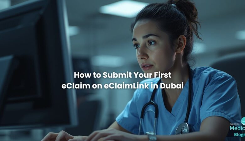Insurance coordinator applying electronic claim through eClaimLink for the first time