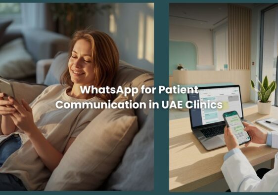Patient contacting clinic via WhatsApp and reception is receiving real-time notifications and updates!