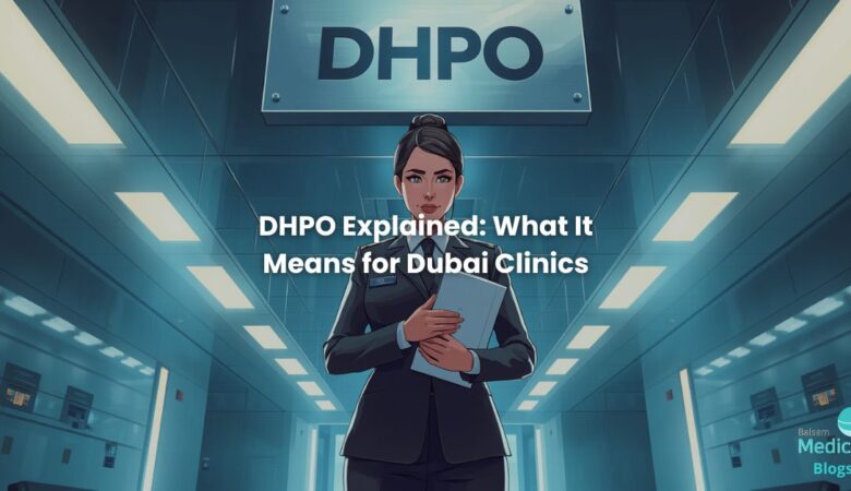 An officer at DHPO is holding a medical envelope