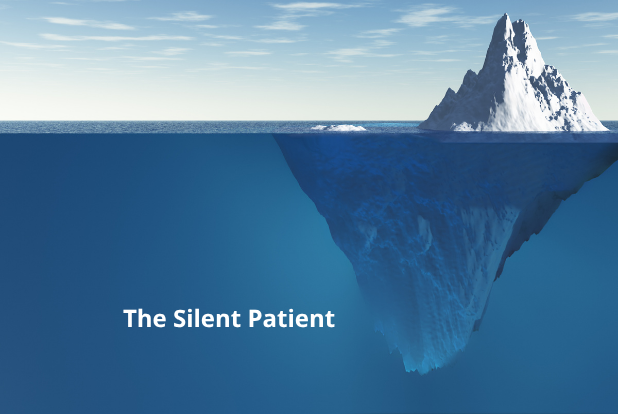 The silent patient is the hidden iceburg