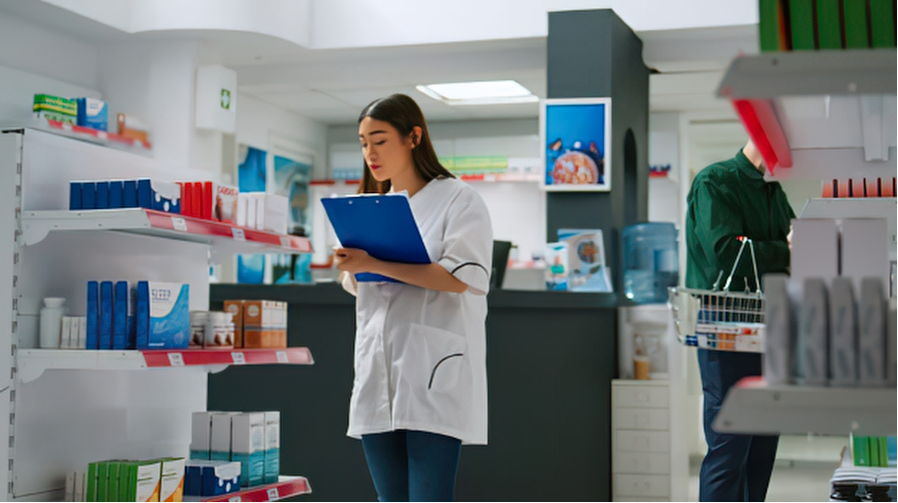 Pharmacist tracking items using weighted average