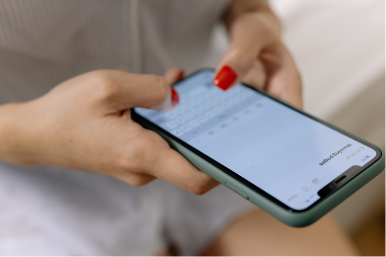 Patient got reminded on her phone of the appointment